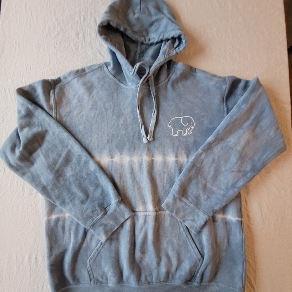 Ivory Ella Unisex Blue Hoodie Sweater Size M
